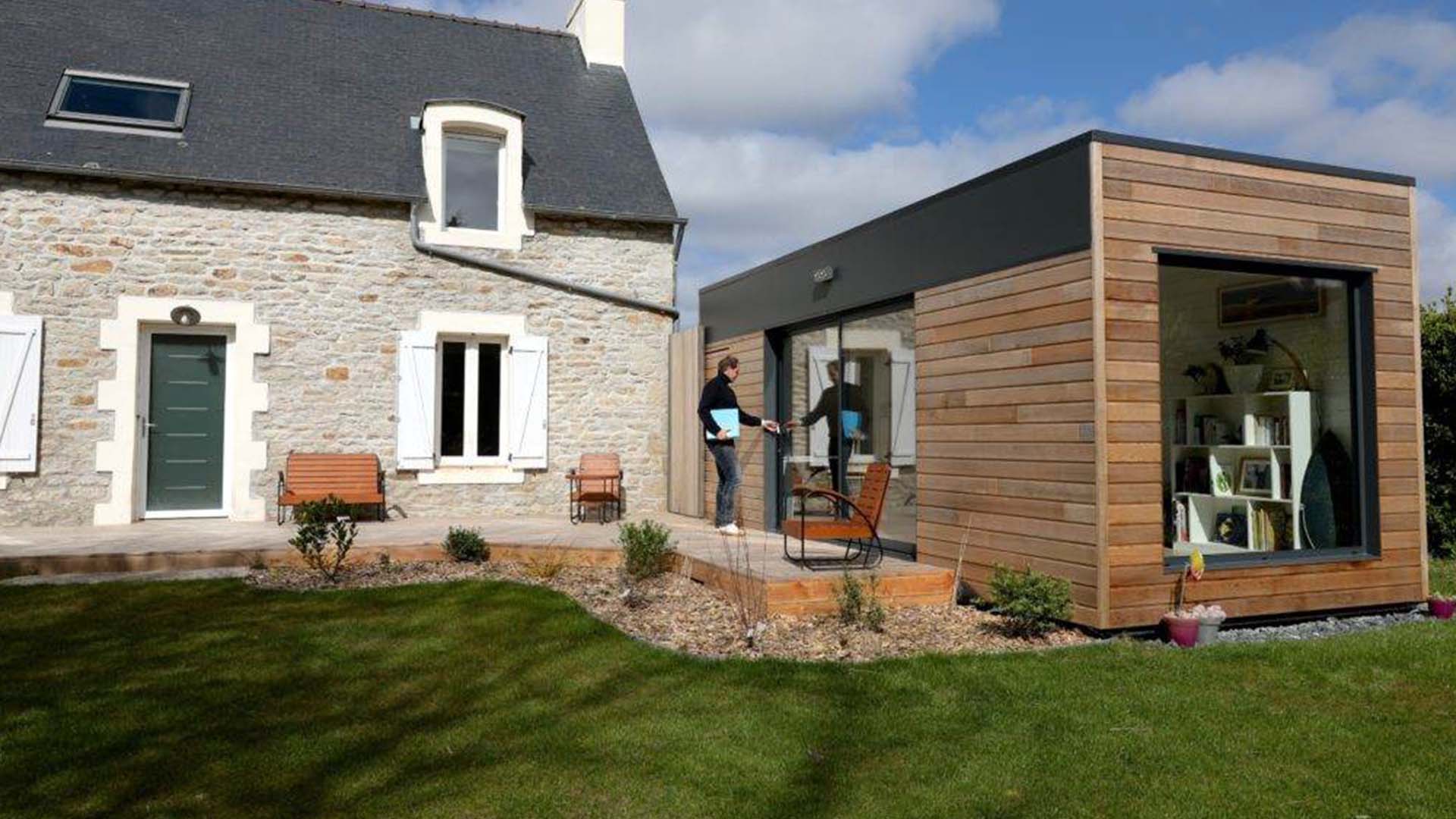 Construction dépendance de maison